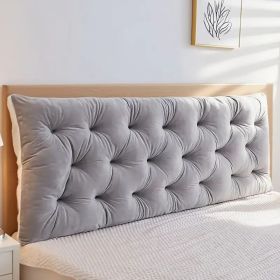 Headboard Pillow  Length 1m, 3 colors (Color: light gray)
